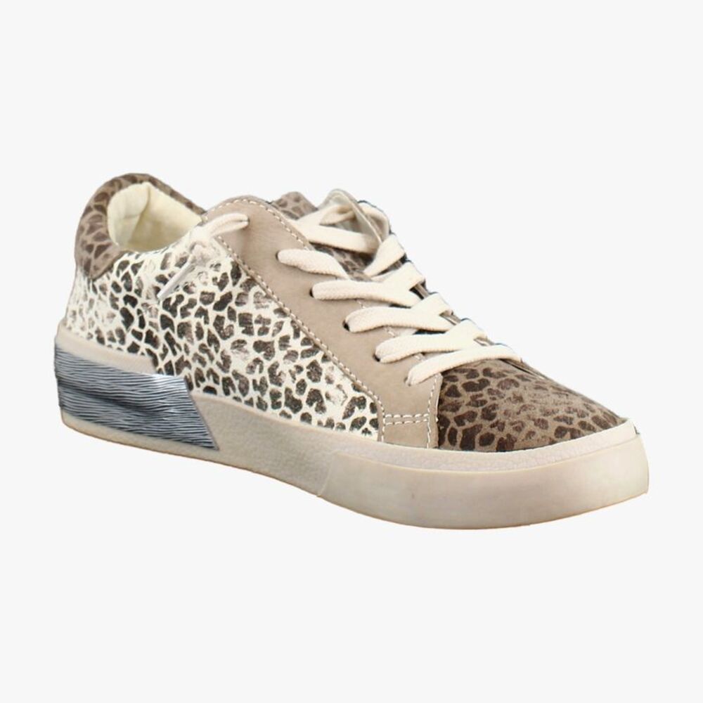 Dolce Vita Zina Tan/Black Dusted Leopard Suede